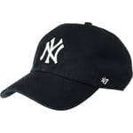 47 New York Yankees klar justerbar keps (svart broderad)