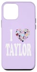 iPhone 12 mini Colorful Heart My Name is Taylor First Name I Love Taylor Case