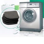 4pcs Anti-vibration Pads Universal Feet Pads Non-slip Mat for Washing Machine Refrigerator Home Appliance