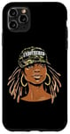 Coque pour iPhone 11 Pro Max Femme noire impertinente Histoire des Noirs Afro-Américains