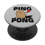 Dabbing Ping Pong Raquette de tennis de table PopSockets PopGrip Interchangeable