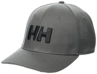 Helly Hansen Unisex HH Brand Cap, Concrete, STD