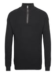 Rraxton Knit Tops Knitwear Half Zip Jumpers Black Redefined Rebel