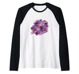 Cosmos Space Galaxy Outer Space Stars Lover Galactic Nebula Raglan Baseball Tee