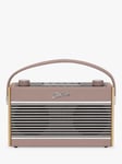 Roberts Rambler BT Stereo DAB/DAB+/FM Bluetooth Digital Radio, Dusky Pink