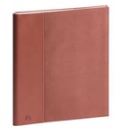 Exacompta - 277649E - Agenda semainier de bureau Eurotime 27S spiralé Duo Kaa - 21 x 27 cm - Décembre 2024 à décembre 2025 - Coloris terracotta