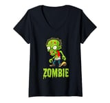 Womens Funny Zombie Apocalypse Undead T shirt For Men Women Tank V-Neck T-Shirt