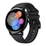 HUAWEI Montre Intelligente Watch GT 3 42 mm, Montre de Sport, Montre avec Surveillance SpO2, Montre avec Grand écran, Montre d'entraînement, Montre Intelligente, Noir, Compatible Android et iOS