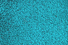 GLOREX Crackle Mosaic Plaque en Verre Turquoise 26 x 17,5 x 1 cm