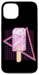 Coque pour iPhone 13 Sakura Ice Drop Popsicle Kawaii Esthétique Pop Art