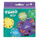 TIMIO Disc Set 4 - Barnesanger, eventyr, dinosaurer og små insekter - 1 stk. Leker Mor & Barn Leketøy