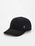 Levi'S Classic Twill Red Tab Baseball Cap - Black