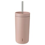 Stelton To Go Sip termomugg med sugrör 40 cl, heather