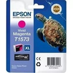 Genuine Epson T1573 - Ink Cartridge / Magenta (26ml) C13T15734010 R3000