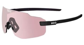 Lunettes koo supernova photochromiques noir mat rose