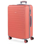 SKPAT - Valise Cabine 55x40x20, Valise Cabine, Valise À roulettes, Valise Roulette, Valise Rigide, Résistant, Légère, Corail