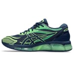 ASICS Mixte Gel-Quantum 360 VIII Sneaker, Night Sky/Illuminate Green, 44 EU