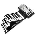 Lychee Portable Flexible 61 Keys Roll Up Soft Keyboard Piano MIDI Folding Electronic Piano Musical Instruments