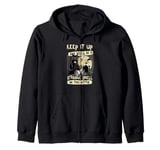 Keep it up and you'll be a strange smell in the attic Zip Hoodie