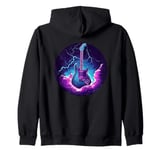 Let the Thunder Roll with Your Electric Guitar Zip Hoodie