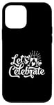 iPhone 12 mini Let's Celebrate - New Year Wedding Anniversary Party Design Case