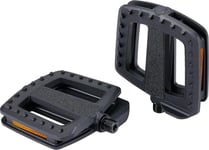 BBB Cycling ErgoBase Bike Pedals | Large Platform Ergonomic Bicycle Pedals | Su