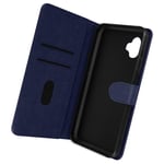 Case for Samsung Galaxy Xcover 6 Pro Wallet Cover Case Video Stand Feature Navy