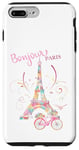 iPhone 7 Plus/8 Plus Bonjour Paris Eiffel Tower The Sign Of Love France Parisian Case