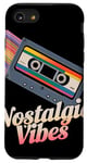 Coque pour iPhone SE (2020) / 7 / 8 Vibes Nostalgique Cassette Rétro Musique