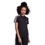 Adidas LOCK UP TEE T-Shirt Femme, Noir, FR : 38 (Taille Fabricant : 42)