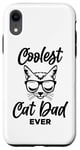 Coque pour iPhone XR Le papa le plus cool des chats