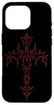 iPhone 16 Pro Mall Goth Grunge Aesthetic Gothic Cross Case