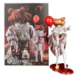 NECA Pennywise Joker Action Figure Toy Doll Horror Halloween Christmas Gift 18Cm