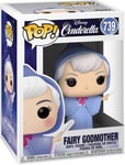 Figurine Disney - Cinderella - Fairy Godmother - Pop 10 Cm