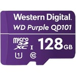 Western Digital WD Purple SC QD101 128 Go microSDXC Ultra Endurance, Classe de Vitesse 10, Classe de Vitesse UHS 1 U1