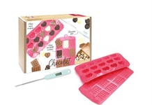 Kit complet Moules Scrapcooking Atelier chocolats 3794 Rose