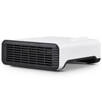 Electric Flat Fan Heater 2 Heat Settings & 4 Power Settings 1.8kW