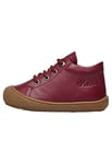 Naturino Cocoon-Chaussures Premiers Pas en Cuir Nappa brossé Bordeaux 25