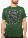 Fabric Flavours Harry Potter Slytherin Quidditch T-Shirt, Green