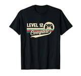 Level 12 Complete 12th Wedding Anniversary for Husband Wife T-Shirt