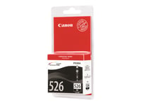 Canon Cli-526Bk - Svart - Original - Bläcktank - För Pixma Ip4950, Ix6550, Mg5250, Mg5350, Mg6150, Mg6250, Mg8150, Mg8250, Mx715, Mx885, Mx895