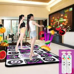 smzzz HOME GARDEN HD Environmental Protection Pvc Music Pad Thickening Somatosensory Game Dancewireless TV Computer Use Blanket Double Wear-Resistant Dancing Machine