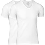 JBS 2P Bamboo T-shirt V-Neck Vit 3XL Herr