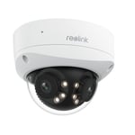 Reolink 4K 8MP 180° Dual-Lens PoE IP Camera, IK10 Vandal-Proof, Person/Vehicle/Animal Detection, Spotlight Color Night Vision, Two-Way Audio, IP67 Weatherproof, Power over Ethernet, Duo 2V PoE