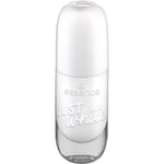 Essence Nails Nail Polish Gel Nail Colour JUST White 8 ml ()