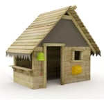 Wickey - Tipi – Cabane enfant en bois - anthracite