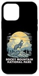 Coque pour iPhone 12 mini Rocky Mountain National Park Grey Wolf Wildlife