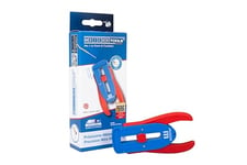 WEICON 51000002 Precision Wire Stripper S, Stripping Tool for fine Wires/Conductors, red/Blue