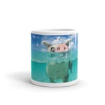 Swimming Pigs in Bahamas Cute Pig Gift - High Quality 10oz Coffee Tea Mug #8098