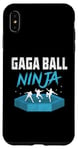 Coque pour iPhone XS Max Jeu de handball Gaga Ball Ninja Dodgeball Dodge